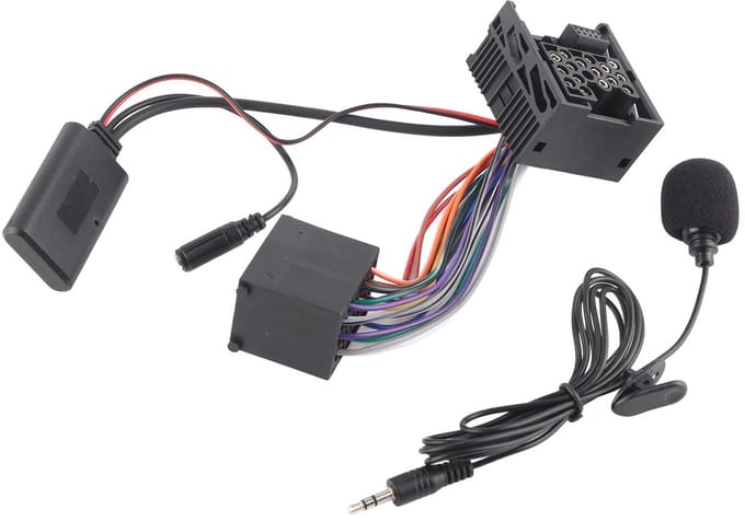 Dailygoody - Auto Bluetooth Module Ontvanger - 10 Pin Bluetooth Adapter - Hoogwaardige Geluidsverbetering - Compact Formaat - In Kabel - Geschikt ...