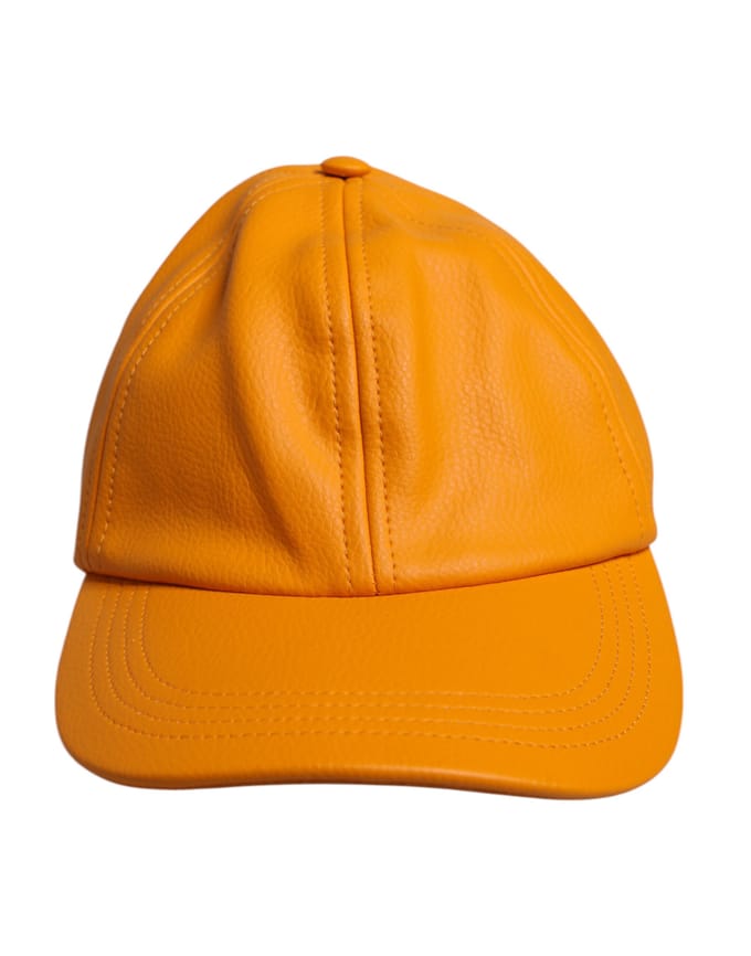 Leren Baseballpet
