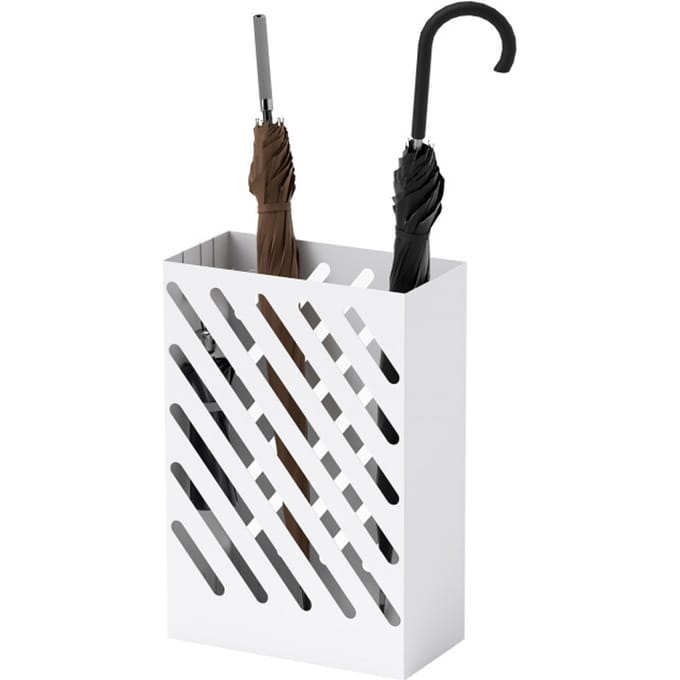 4goodz Paraplustandaard Staal - Wateropvangbak - Staal - Wit