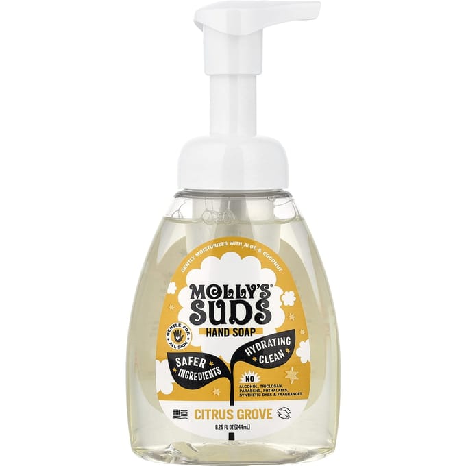 Molly's Suds, Handzeep, Citrus Grove, 8.25 fl oz (244 ml) white