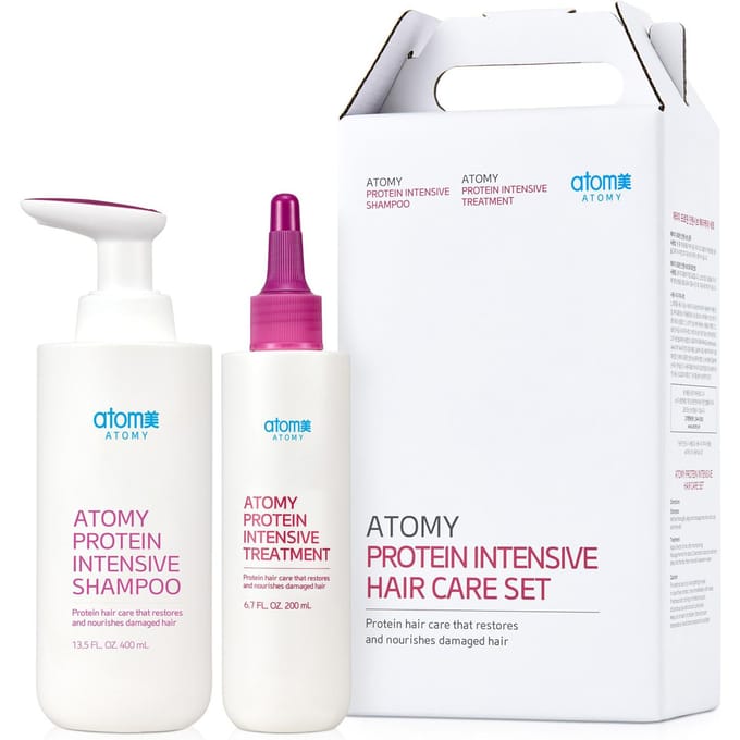 Atomy Protein Intensieve Haarverzorgingsset (2 soorten) white