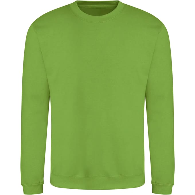 Just Hoods - AWDis Sweat - Lime Green maat S