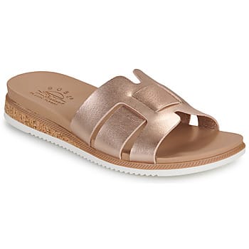 Skechers DESERT KISS LOW - PEAK LOOK Dames Slippers - Gold