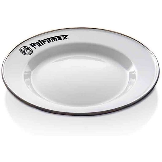Petromax Emaille Bord Wit 26cm Per 2 Stuks