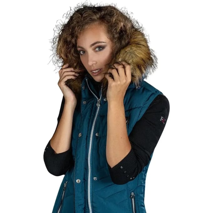 Mouwloos damesjack Flags&Cup Koria