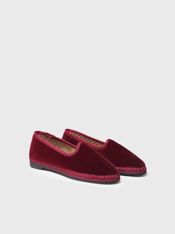 Dames Mary Janes van fluweel | CINTIA