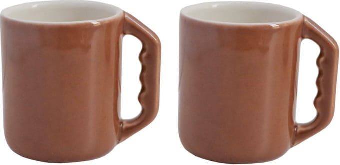 Return to Sender Espresso kopjes - Terracotta - 2 stuks - 90 ml