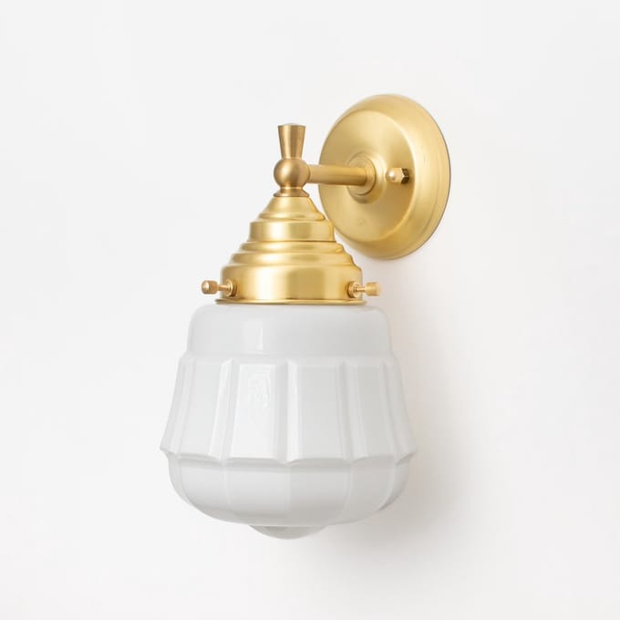 Wandlamp Cadence Royal Messing - Art Deco Trade