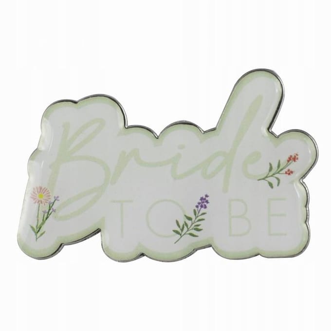 Ginger Ray - Speldje Bride to Be botanical