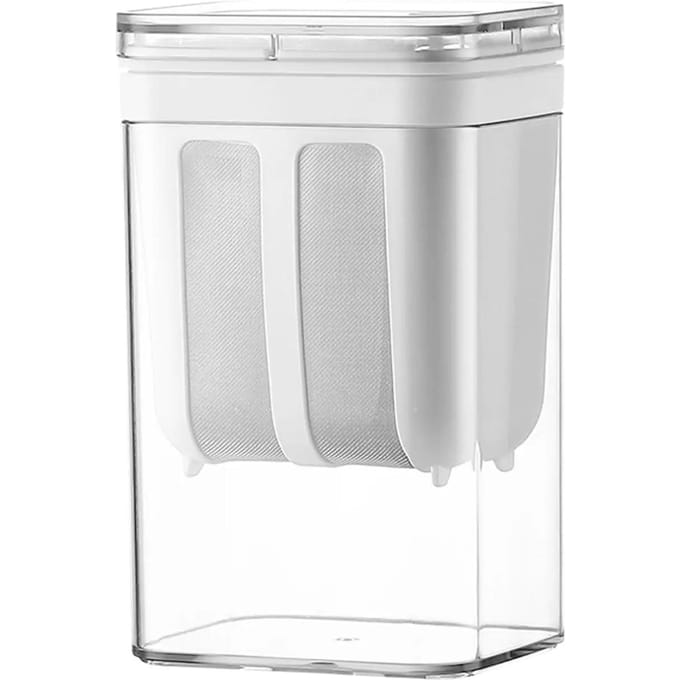 Passoire à yaourt grec, accessoires de cuisine lavables, passoire alimentaire pour la cuisine blanc