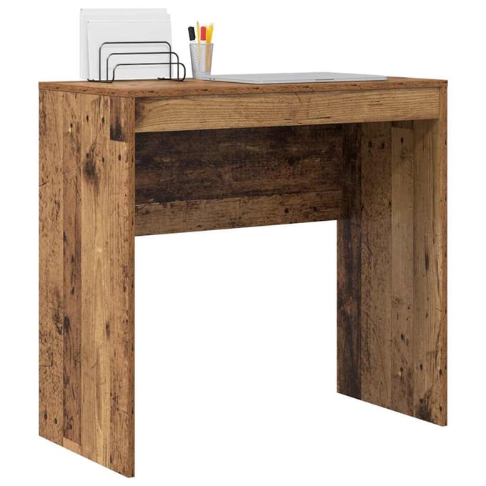 vidaXL - Bureau - Oudhout - 80 - x - 40 - x - 76 - cm