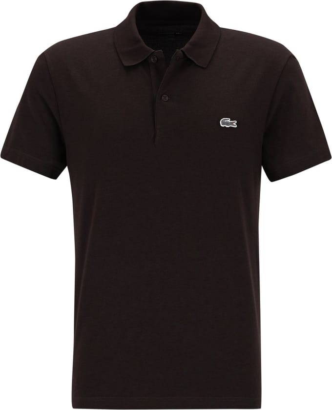 Lacoste Sport Polo Regular Fit stretch - buffel donkerbruin