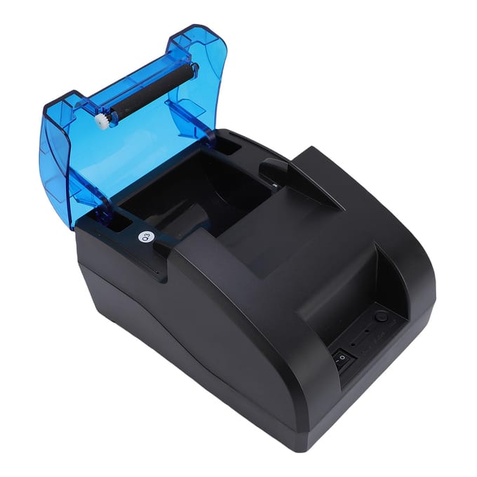 POS Kassabonprinter 58mm USB Bluetooth ESC POS Commando Draagbare Thermische Kassabonprinter voor Android EU Plug