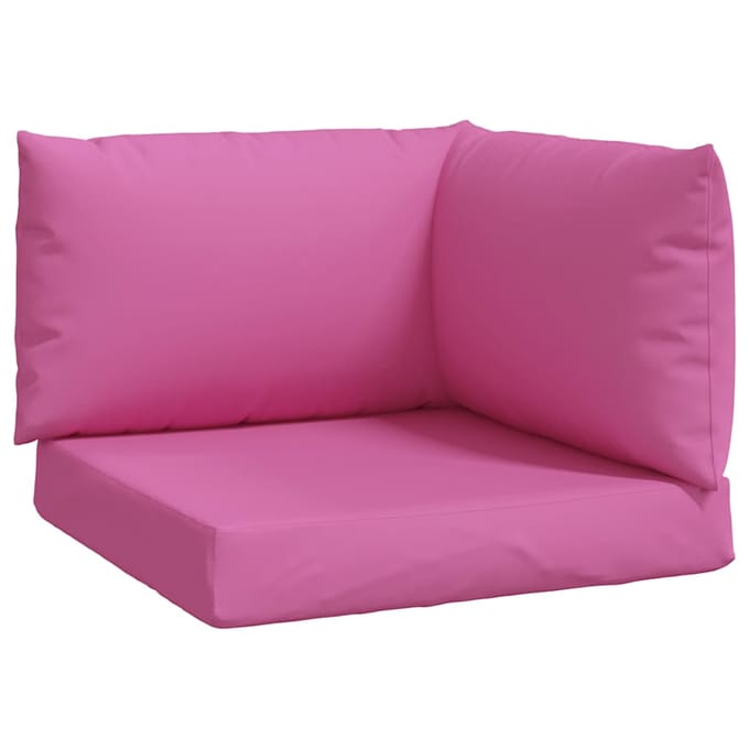 vidaXL - Palletkussens - 3 - st - oxford - stof - roze