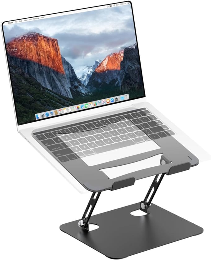 Laptop Standaard Verstelbaar - Opvouwbaar - Verhoger