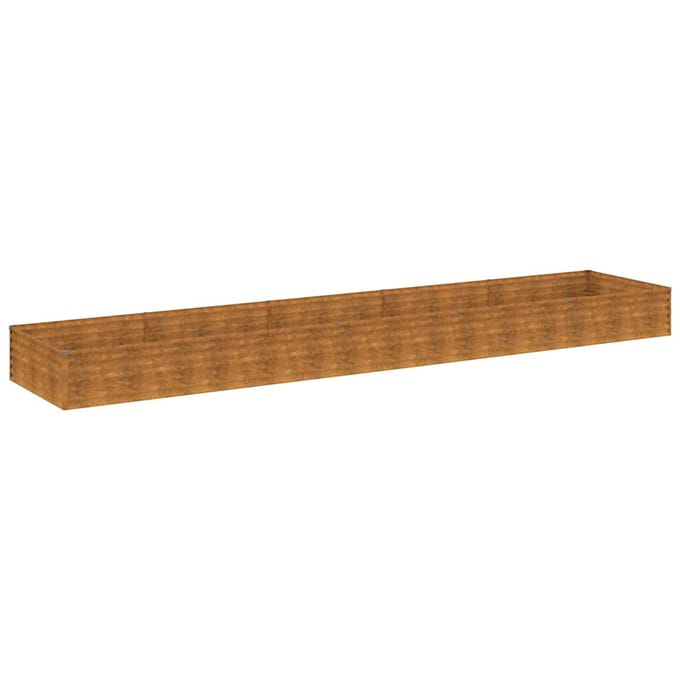 vidaXL - Plantenbak - verhoogd - 482x100x36 - cm - cortenstaal