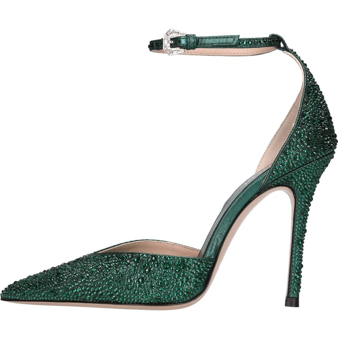 Gedebe Schoenen met groene hak