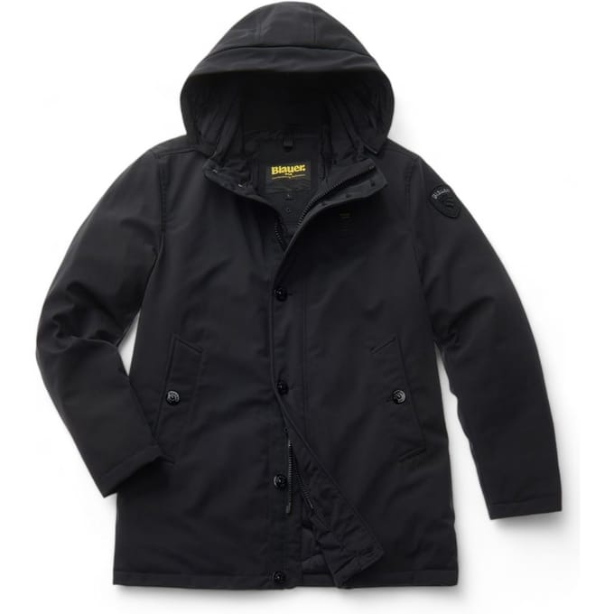 Donsjack met capuchon, model 'CHESTER'