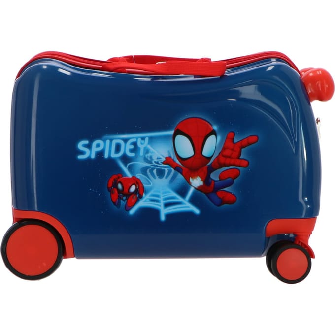 Spiderman ride-on trolley
