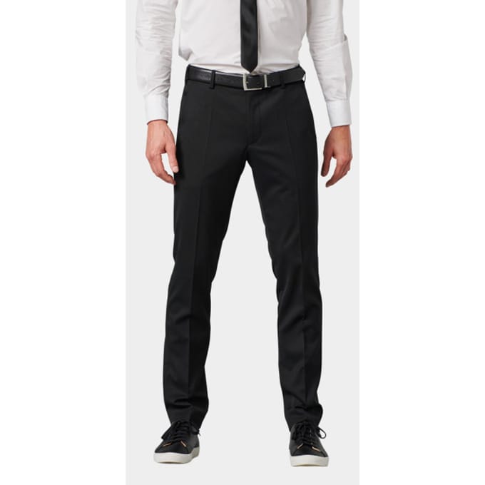 Meyer Broek Bonn Modern Gabardine Wool Zwart / male