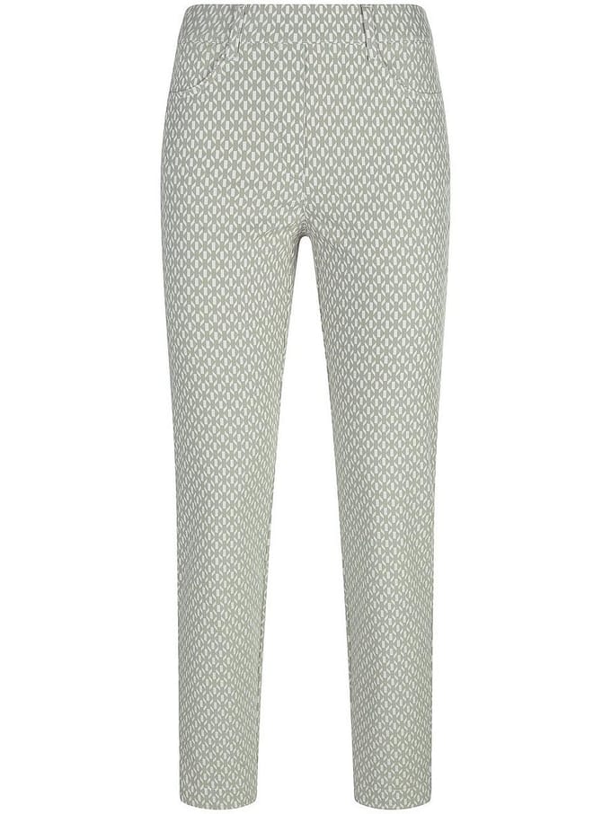 Enkellange broek Van Peter Hahn groen
