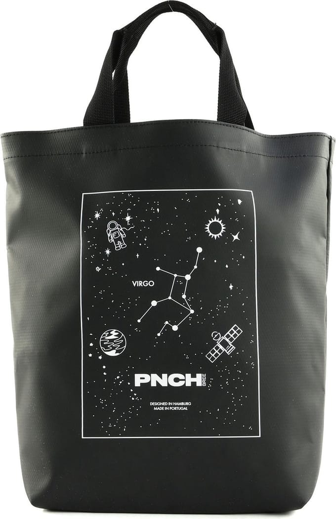 BREE Shopper Punch Star Bag Virgo Zwart