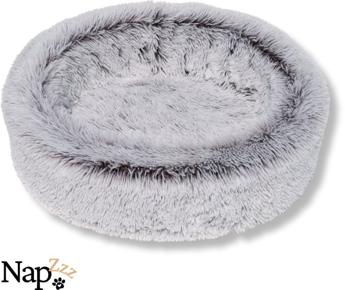 NapZZZ Bontmand Fluffy Bruin No 2 56*50*15 cm