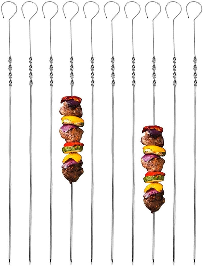 Orion - RVS Szaszlik Spies - 38,5 cm - Grill- en Ovenbestendig