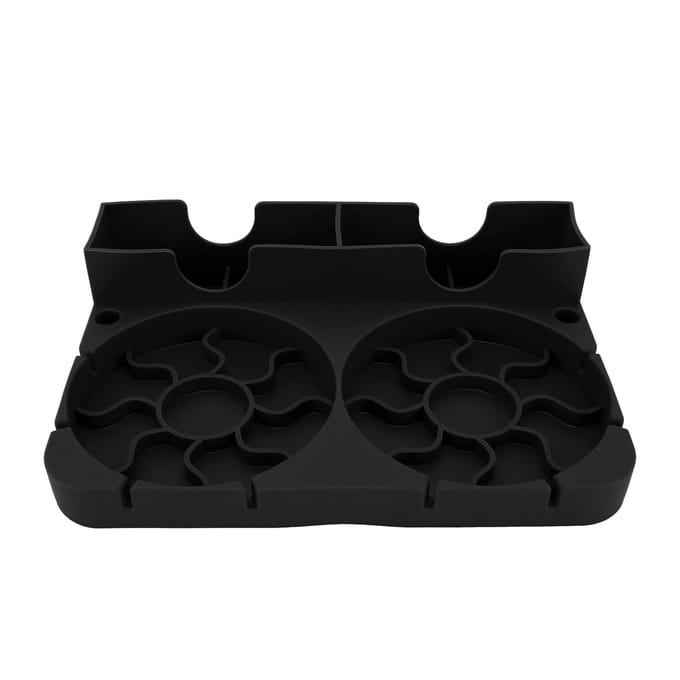 Support de Séchage pour Bouteilles d'Eau Base Antidérapante Silicone Support Sèche-Biberons pour Maison et Bureau Vert Black