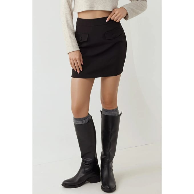 Pika Collectie Mini Rok met Nepzakken