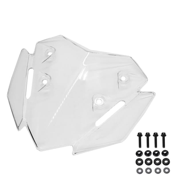 Universele Motorfiets Voorruit Past voor XMAX125 XMAX250 XMAX300 2023 Wind Screen Modificatie zwart