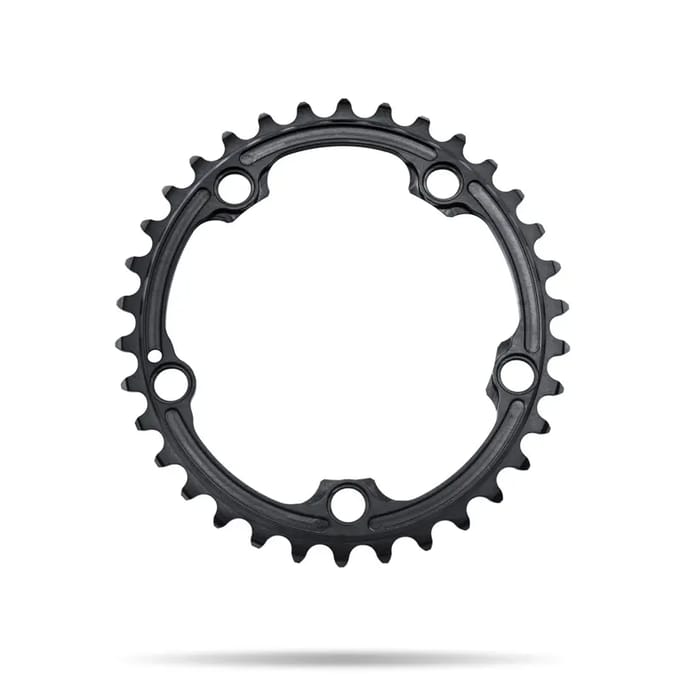 5-armig ovaal aluminium dienblad Absolute Black 110 BCD Sram 34 T