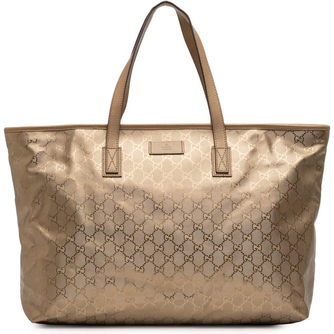 Tweed handschoenen Large Gg Imprime Tote