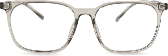 Montour Blauw Licht Bril Zonder Sterkte - SAM - Vierkant Model - Grijs - Computerbril - Blue Light Glasses