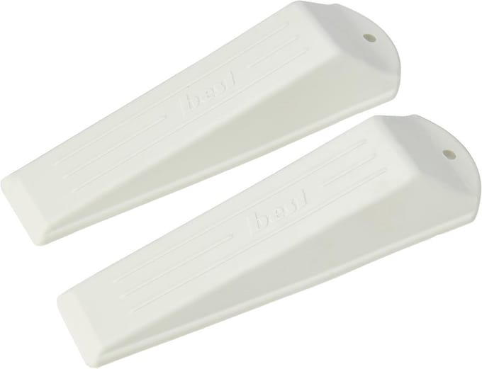 premium deurwig wit (verpakking van 2)