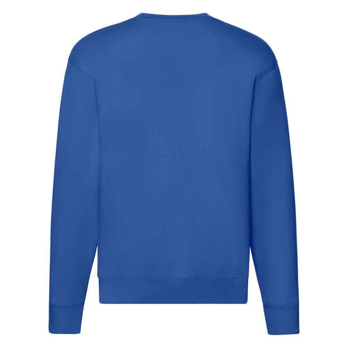 Fruit of the Loom Heren Premium Drop Shoulder Sweatshirt (Koningsblauw)