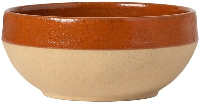 Costa Nova Marrakes servies aardewerk kom 15 cm kaneelbruin