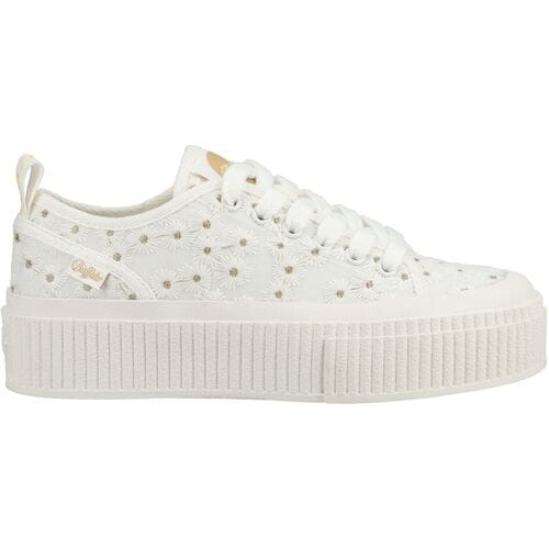 Sneakers met stitchings model 'MADISON LOW BLOOM'