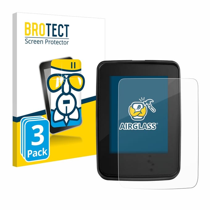 Screenprotector 3 Stuks voor Giant RideDash Evo Beschermglas transparant