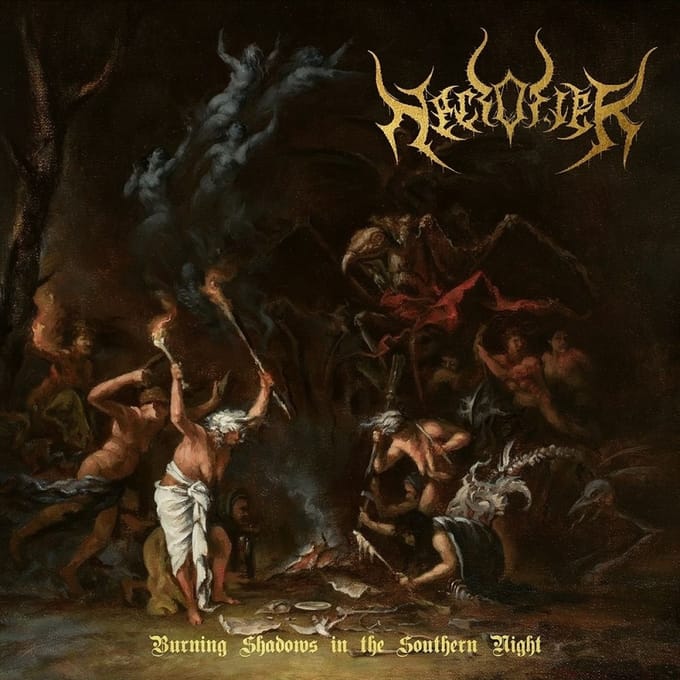 Burning Shadows In The Southern Night - Necrofier