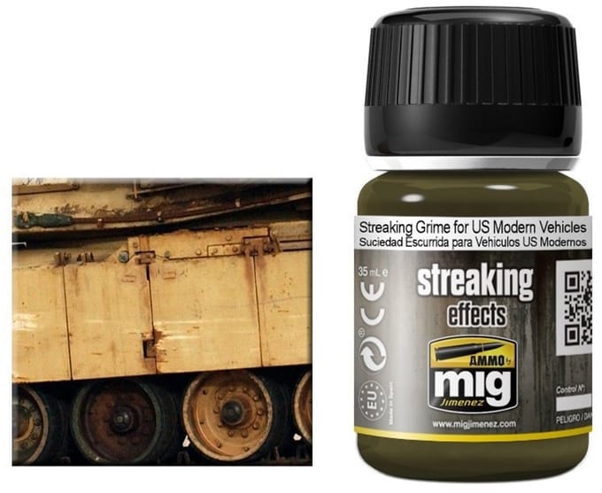 AMMO by Mig Jimenez Modelbouwdecoratie - MIG 1207 Streaking Grime F. US MOD. Vehicles Effecten potje