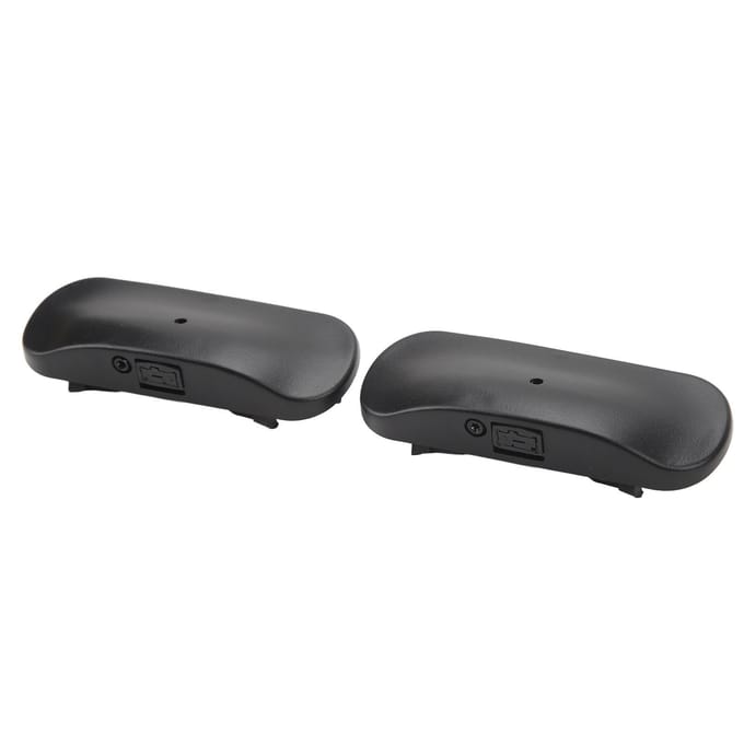 Set Ruitensproeierdoppen 4G0955987A Verwarmde Ruitenwisser Sproeier voor A6 C7 gray