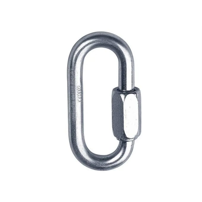 Stalen schakel Singing Rock Small Oval