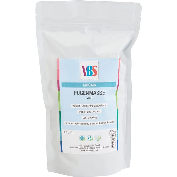 VBS Mozaïekvoegenvuller, 350 g - Wit