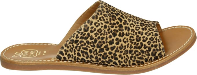 Pom d'Api - PLAGE CURV MULE - Dames slippers - Kleur: Bruin - Maat: 36