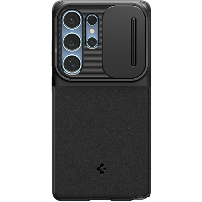 Étui pour Samsung Galaxy S25 Ultra Spigen - coque arrière protection caméra noir