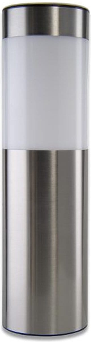 Canoni LED priklamp Solar – RVS – IP65 - 360° lichtbundel