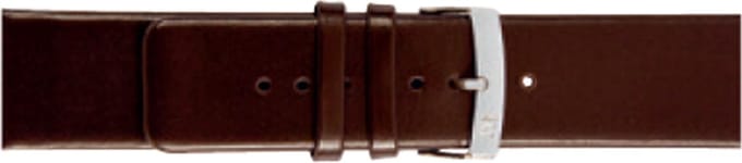Morellato horlogeband Groot X3076875032CR26 / PMX032GROOT26 Glad leer Donkerbruin 26mm