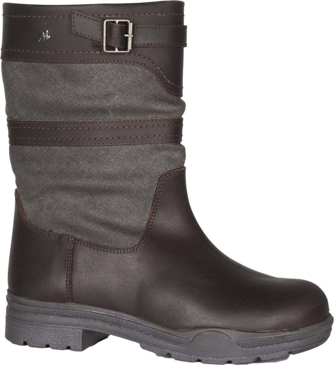 Mondoni Denim Lifestyle Laars - Maat: 37 - Bruin - Polyamide
