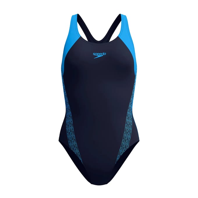 Dames zwempak uit 1 stuk Speedo End+ H-Boom